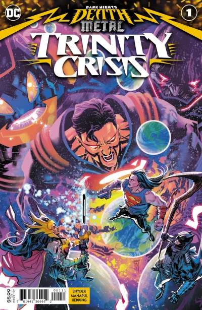 Cover of Dark Nights: Death Metal Trinity Crisis Vol 1 1
