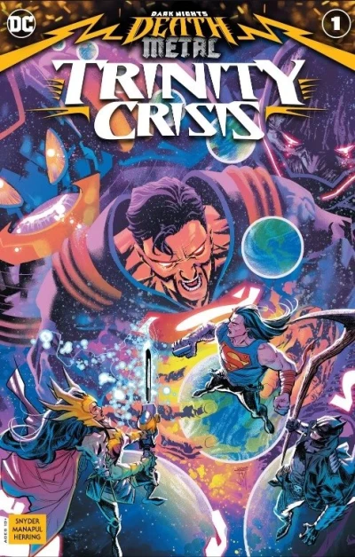 Cover of Dark Nights: Death Metal Trinity Crisis Vol 1 1