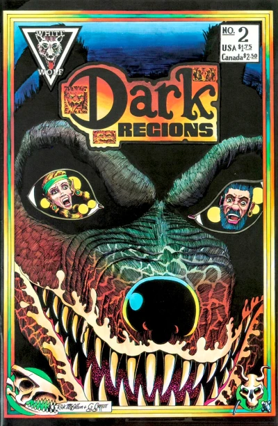 Cover of Dark Regions; Kingdum; Chuk the Barbaric