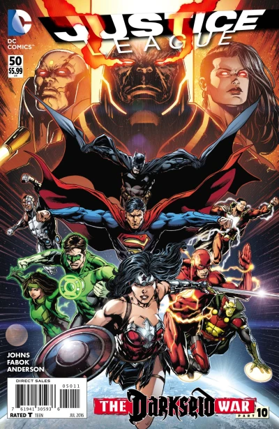 Cover of Darkseid War Conclusion: Death and Rebirth