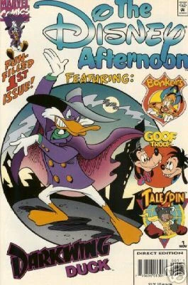 Cover of Darkwing Duck:Kitchen Clean-Up; Bonkers:Washday Blues; Goof Troop:The Paint Job; Tale Spin:Welcome To Gumbeaux