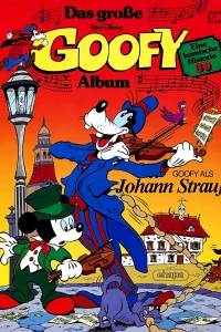 Goofy als Johann Strauß