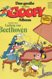 Goofy als Ludwig van Beethoven