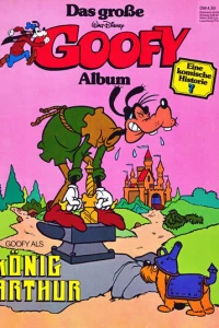 Goofy als König Arthur