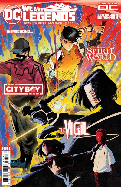 Cover of City Boy; The Vigil: See No Evil; The Envoy: A Spirit World Story