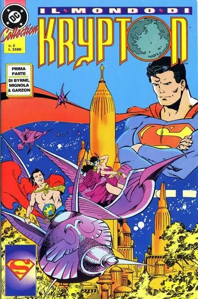 Cover of Il Mondo di Krypton