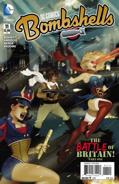Cover of DC Comics Bombshells