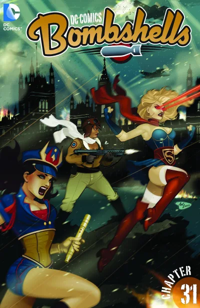 Cover of DC Comics Bombshells