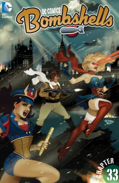 Cover of DC Comics Bombshells