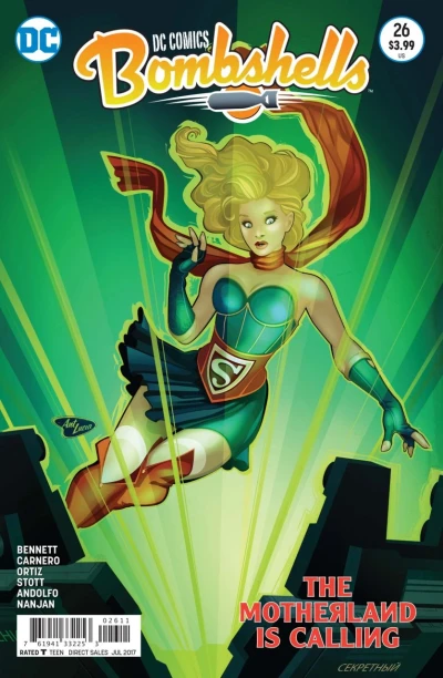 Cover of DC Comics Bombshells