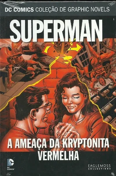 Cover of Superman A Ameaca da Kryptonita Vermelha