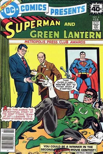 Cover of The Fantastic Fall of Green Lantern!