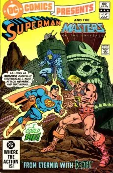 Cover of From Eternia - with Death!; Whatever Happened to Sandy, the Golden Boy?