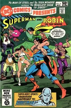 Cover of The Deadliest Show on Earth!; Whatever Happened to Robotman?
