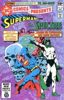 Cover of Where No Superman Has Gone Before!; Whatever Happened to Dr. Mid-Nite?