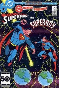 Cover of Year of the Comet; The Origin of Superboy-Prime!