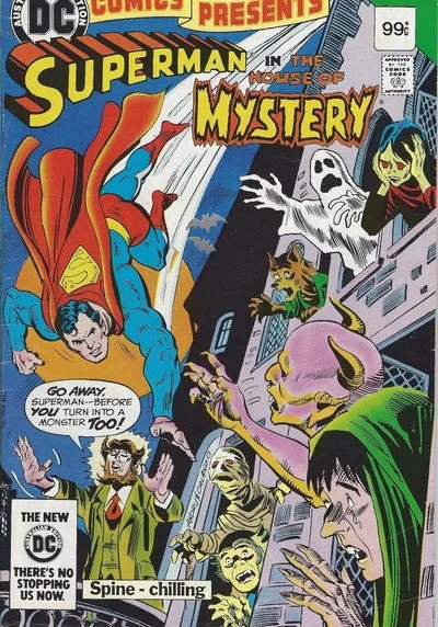Cover of Superman in the House of Mystery