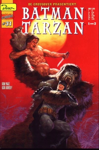 Cover of Batman Tarzan 1 von 2