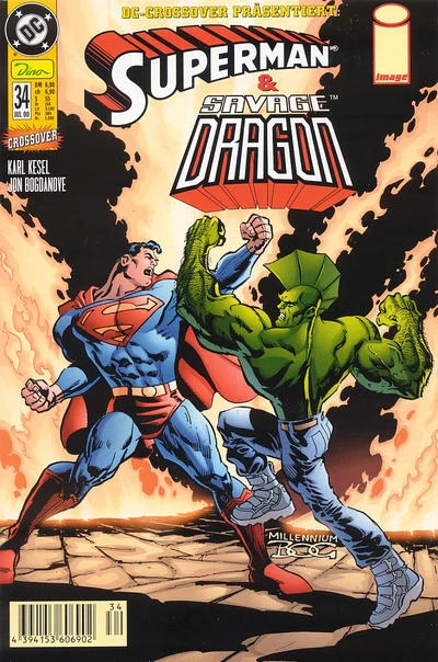 Cover of Superman & Savage Dragon