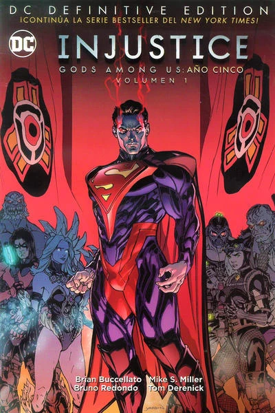 Cover of Injustice Gods Among Us Ano Cinco  Volumen 1