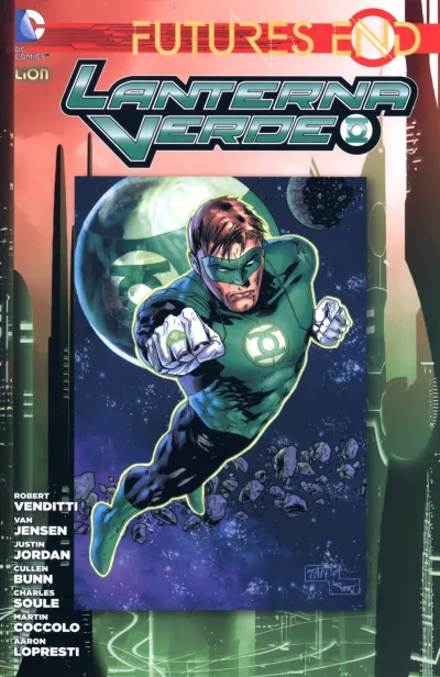 Cover of Futures End: Lanterna Verde