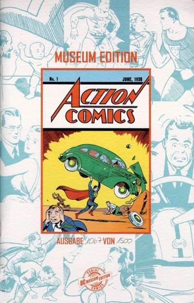 Cover of Action Comics 1