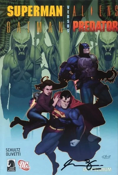 Cover of Superman/Batman Versus Aliens/Predator