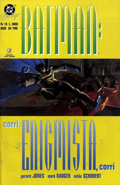 Cover of Batman: Corri, Enigmista, Corri