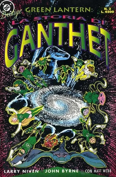 Cover of Green Lantern: La Storia di Ganthet