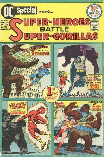 Cover of Super-Heroes Battle Super-Gorillas