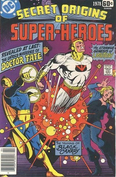 Cover of Secret Origin of Super-Heroes