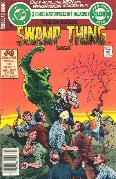 Cover of The Original Swamp Thing Saga