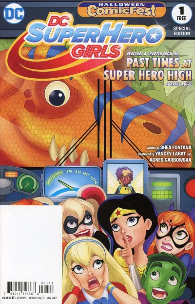 Cover of DC Super Hero Girls 2017 Halloween Comic Fest Special Edition Vol 1 1