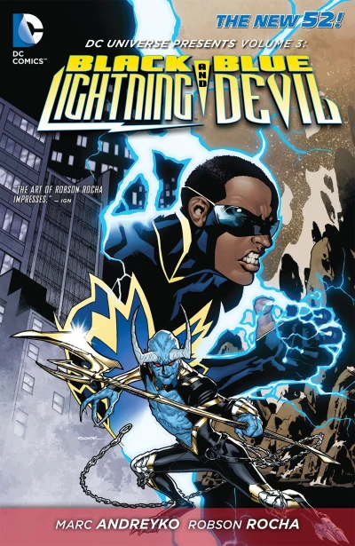 Cover of Volume 3: Black Lightning and Blue Devil