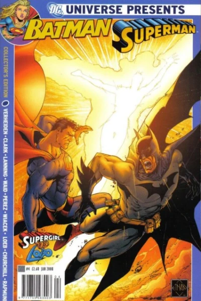 Cover of Superman/Batman #31, Brave and the Bold #4 and Supergirl #3