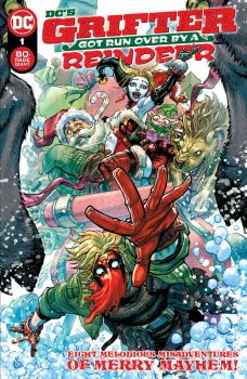 Cover of Rudolph the Red-Nosed Dog; Last Christmas; Eight Crazy Nights; Home for the Holidays; Not-So-Silent Night; Memories and Forfeits; Do You Hear What I Hear?; How the Grifter Stole Christmas