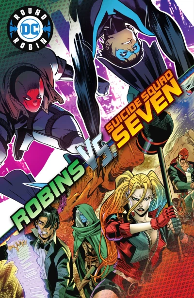 Cover of Robins vs. Suicide Squad Seven
