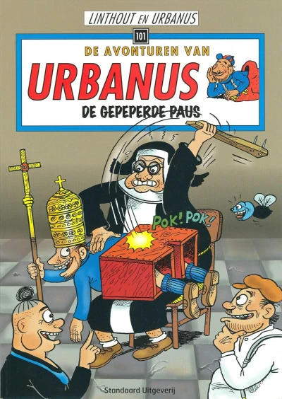 Cover of De gepeperde paus
