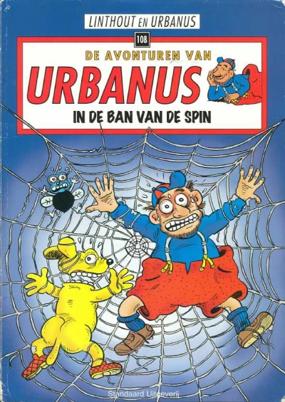 Cover of In de ban van de spin