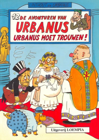 Cover of Urbanus Moet Trouwen