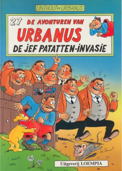 Cover of De Jef Patatten-invasie