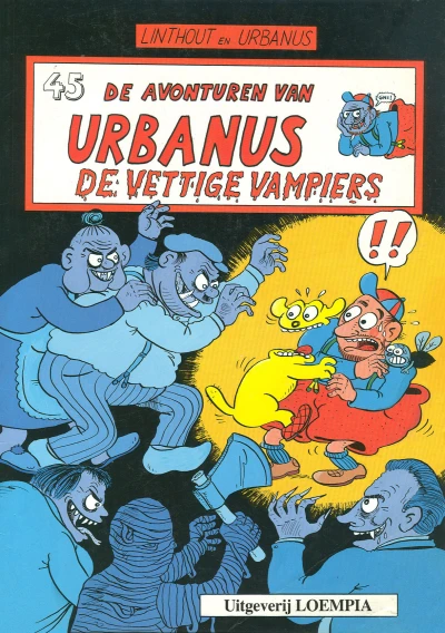 Cover of De vettige vampiers