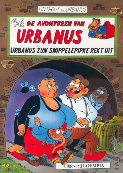 Cover of Urbanus zijn snippelepipke rekt uit