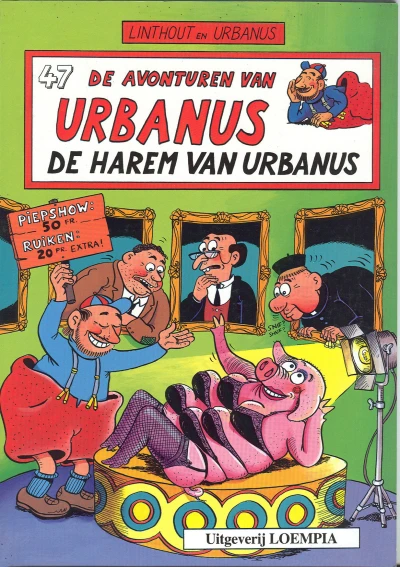 Cover of De harem van Urbanus