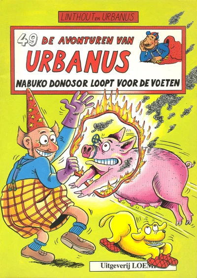 Cover of Nabuko Donosor loopt voor de voeten