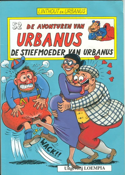 Cover of De stiefmoeder van Urbanus
