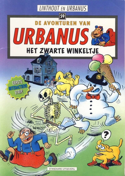 Cover of Het zwarte winkeltje
