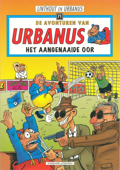 Cover of Het aangenaaide oor