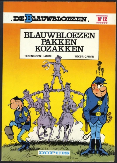 Cover of Blauwbloezen Pakken Kozakken