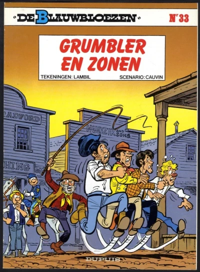 Cover of Grumbler en Zonen